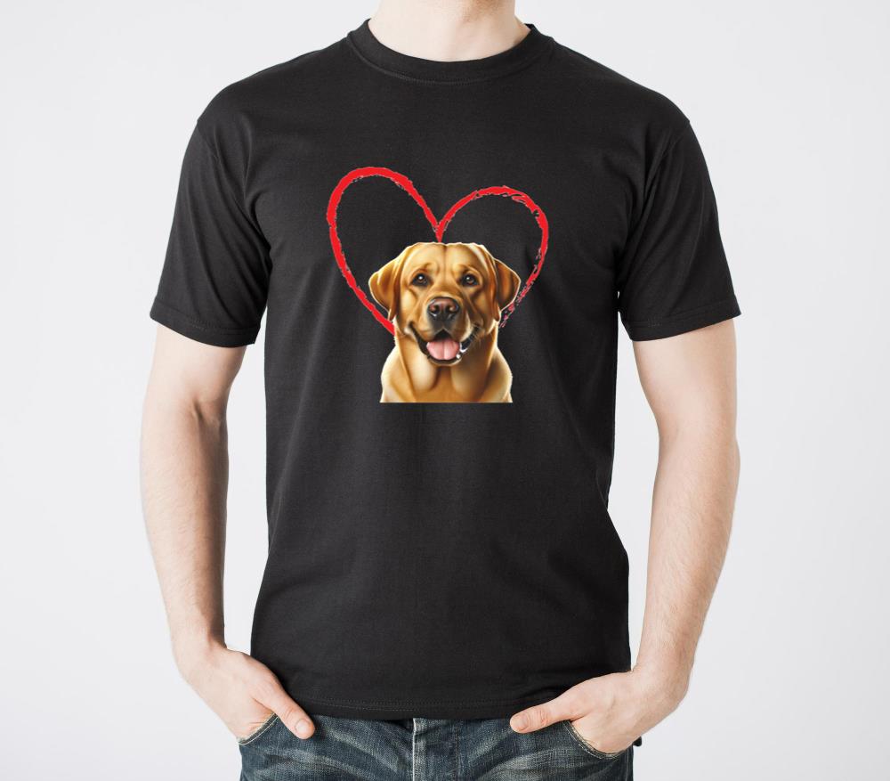 Labrador retriever Love Knows No Bounds - Unisex Standard T-Shirt