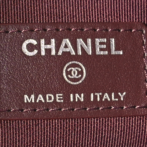 Lambskin Quilted Round Clutch With Chain Black - Image 6