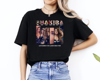 Las Mujeres Ya No Lloran World Tour Shirt, Shakira Fan T-Shirt, Shakira 2025 Concert Shirt, Shakira Concert Shirt, Lmynl Tee
