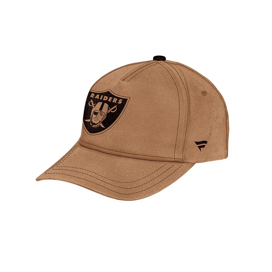 Las Vegas Raiders Nfl Veterans Salute To Service Brown Personalized Classic Baseball Cap