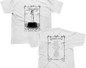 Laufey 2024 Asia Tour T-Shirt Laufey Announces ?? Matter Of Time Tour??Throughout North America Unisex T-Shirt Tour 2025 Tour Laufey Shirt