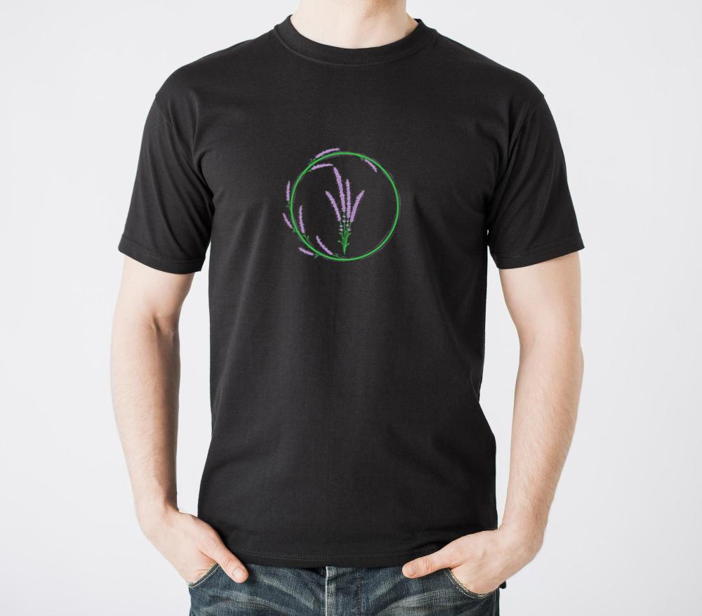 Lavender Circle Plant Garden Fragrance - Unisex Standard T-Shirt