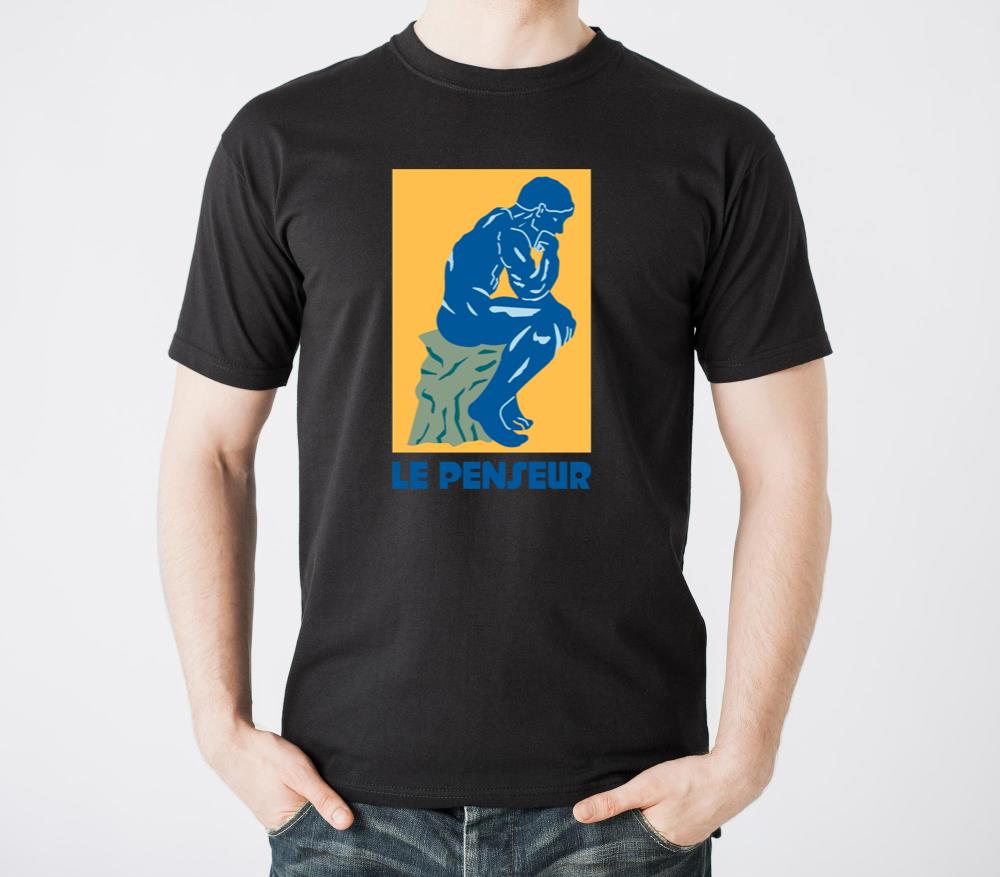 Le Penseur - The Thinker - Unisex Standard T-Shirt