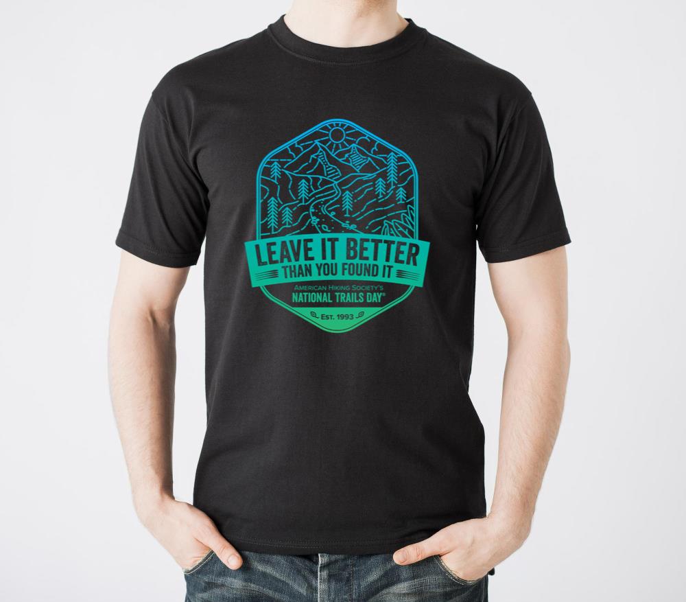 Leave It Better Than You Found It - cool gradient - Unisex Standard T-Shirt