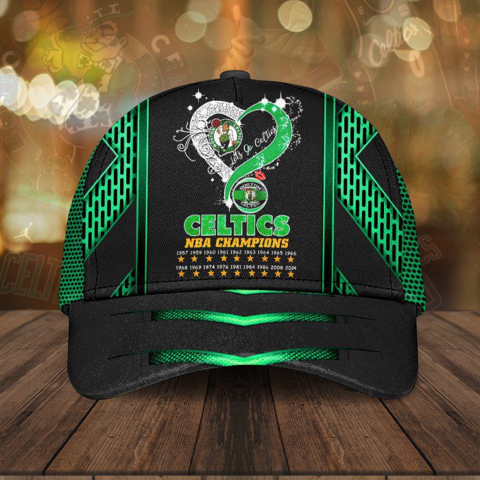 Lets Go Boston Celtics Winner Nba 2024 Champion Final Classic Cap Gbc1133