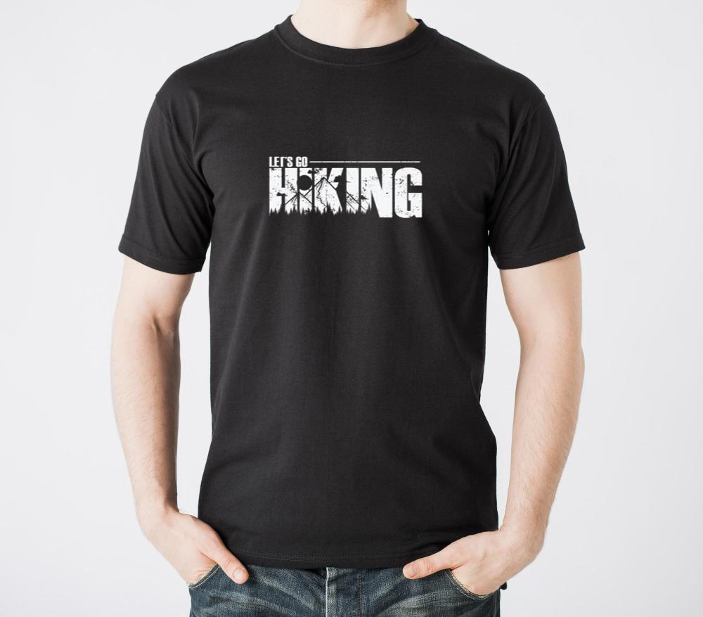 Lets go Hiking Outdoor Hobby Nature - Unisex Standard T-Shirt
