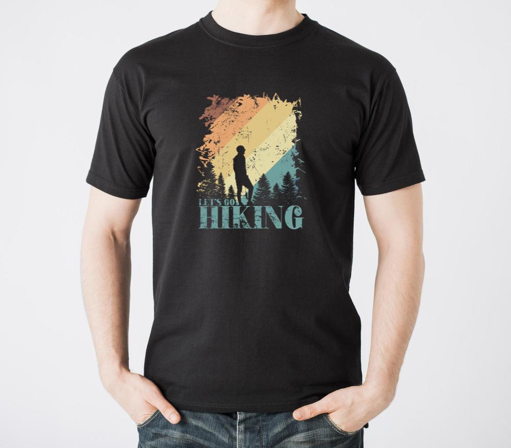 Lets go Hiking Outdoor Hobby - Unisex Standard T-Shirt