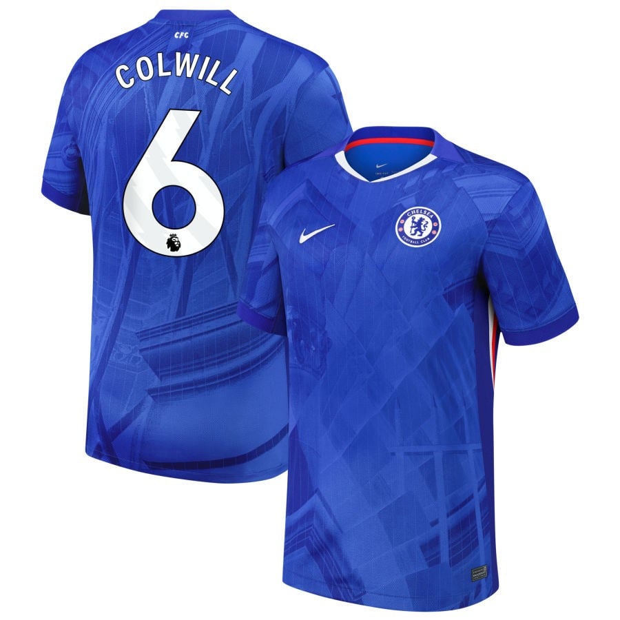 Levi Colwill #6 Chelsea 2025-26 Home Match Jersey - Blue