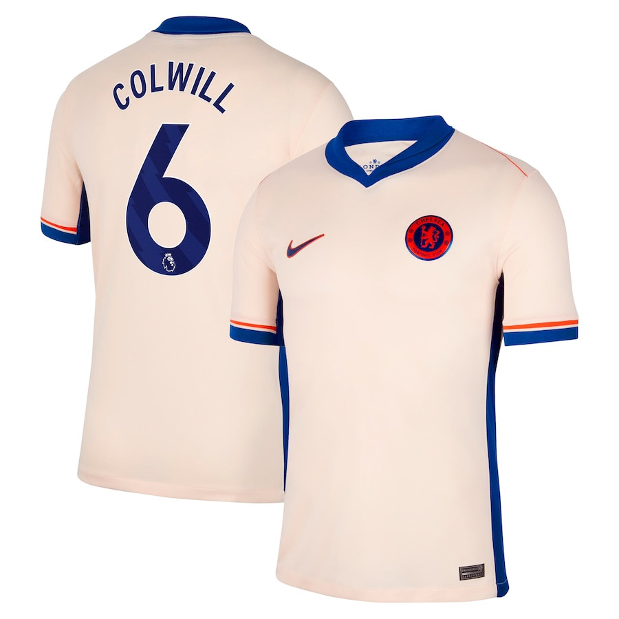 Levi Colwill 6 Chelsea 2024-25 Away Jersey - Orange