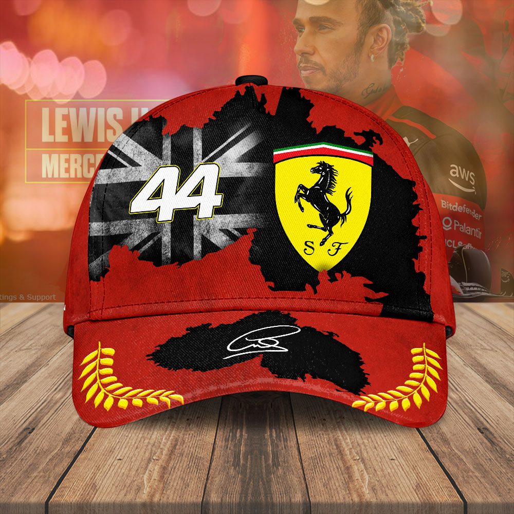 Lewis Hamilton X Scuderia Ferrari Classic Cap Cgn5011