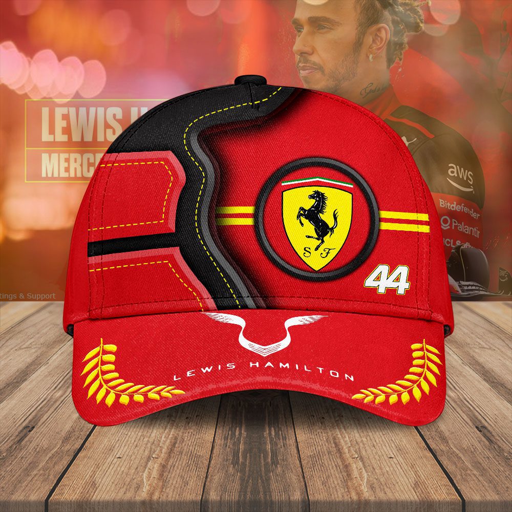 Lewis Hamilton X Scuderia Ferrari Classic Cap Cgn5012