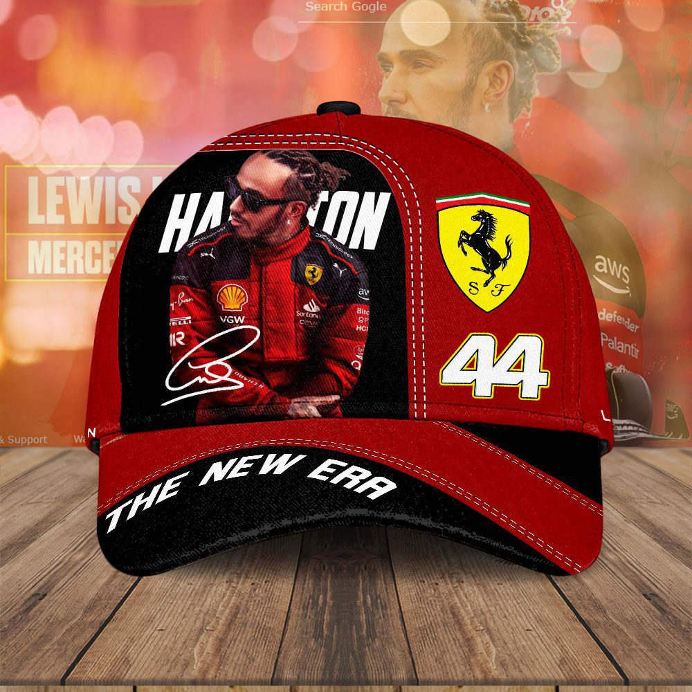 Lewis Hamilton X Scuderia Ferrari Classic Cap Cgn5036