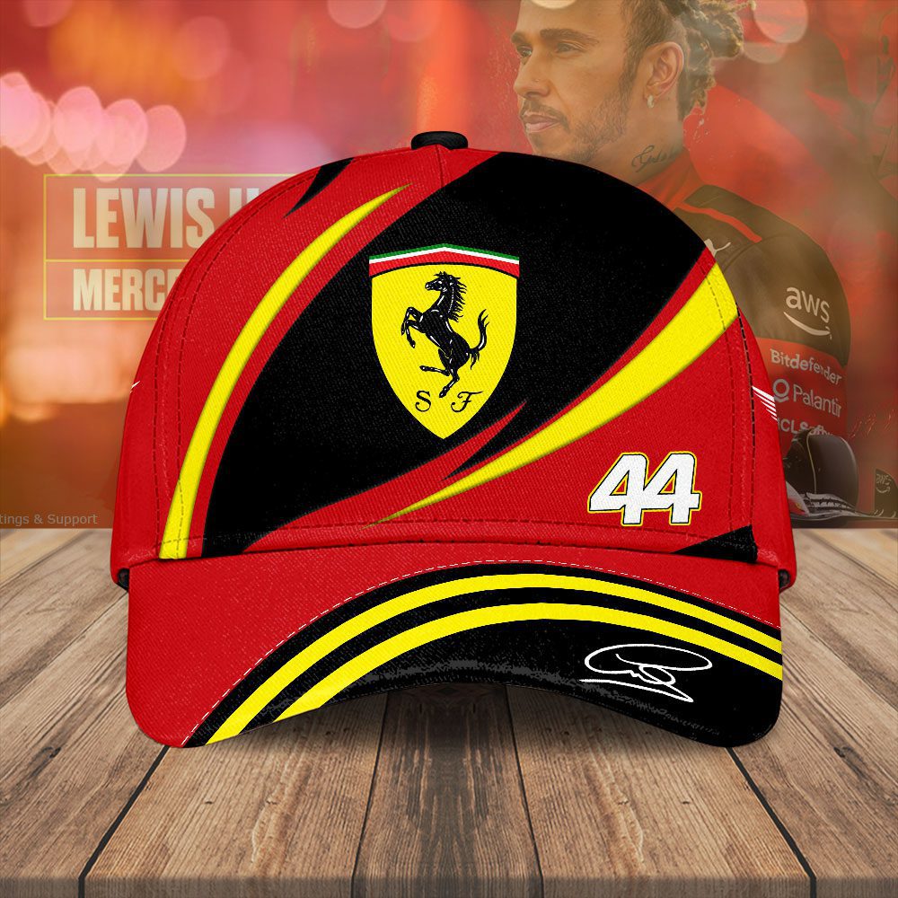Lewis Hamilton X Scuderia Ferrari Classic Cap Cgn5056