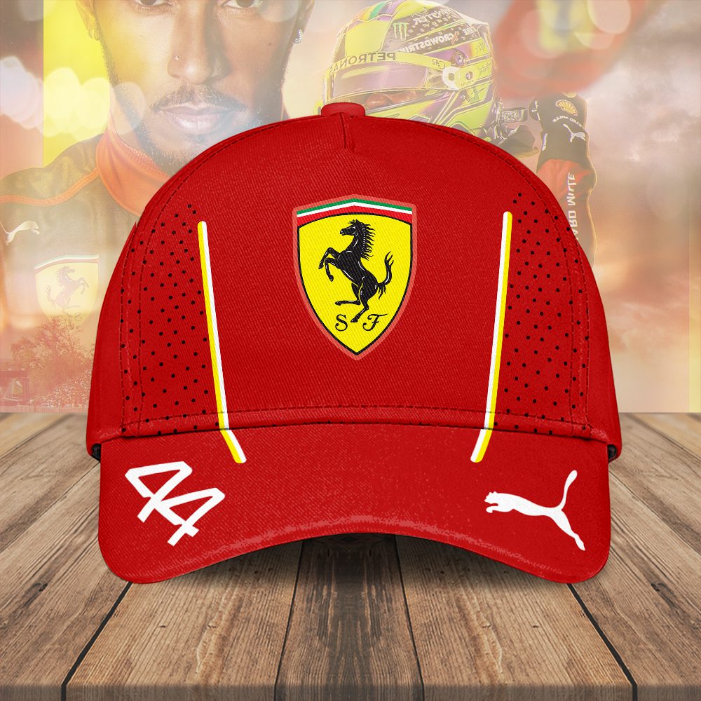 Lewis Hamilton X Scuderia Ferrari Classic Cap Cgn5122