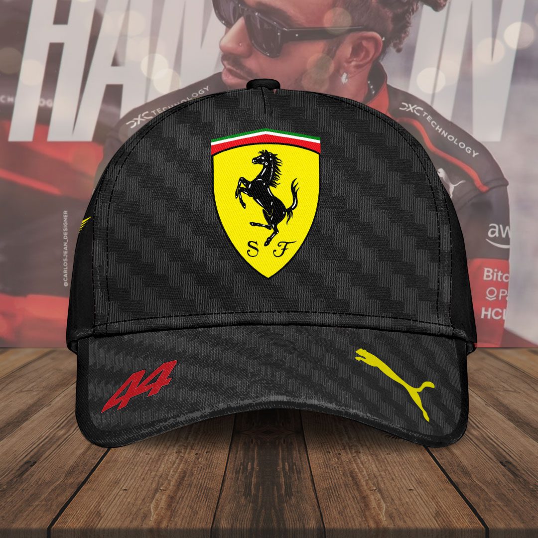 Lewis Hamilton X Scuderia Ferrari Classic Cap Cgn5123