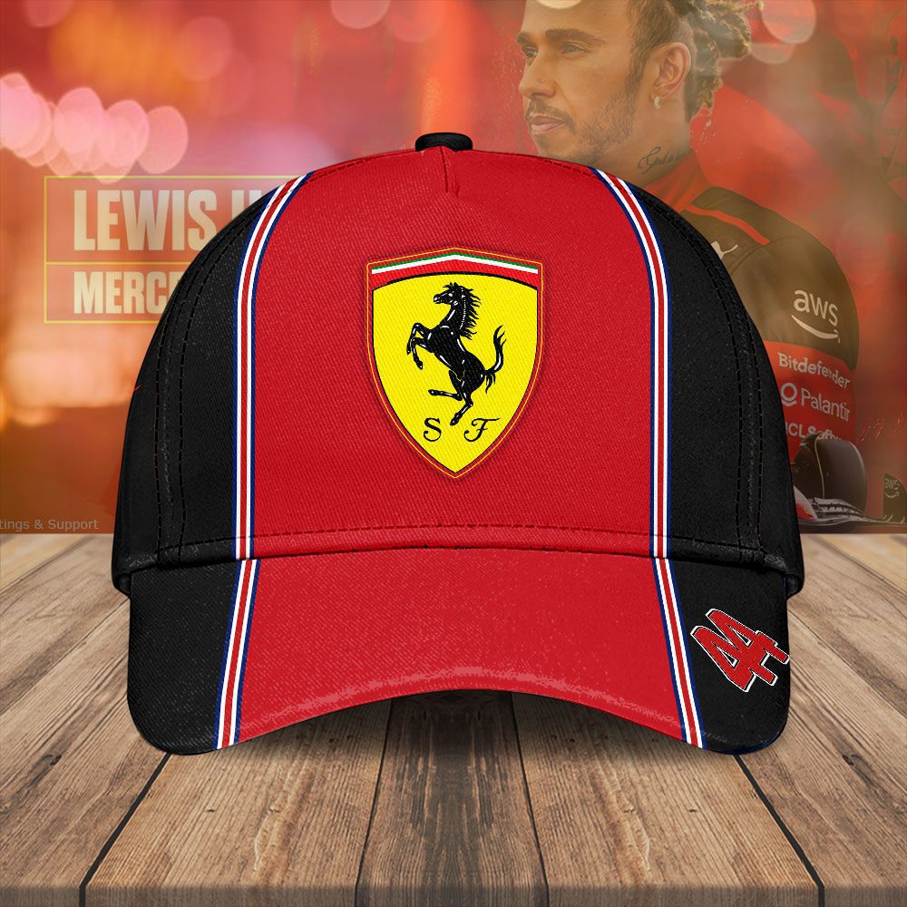 Lewis Hamilton X Scuderia Ferrari Classic Cap Cgn5129