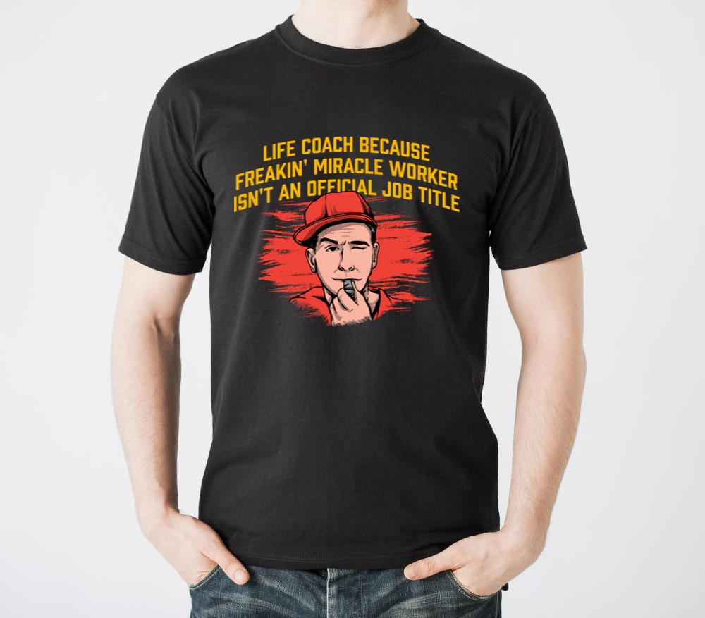 Life Coach Official Job Title Funny Mindset Mentor - Unisex Standard T-Shirt