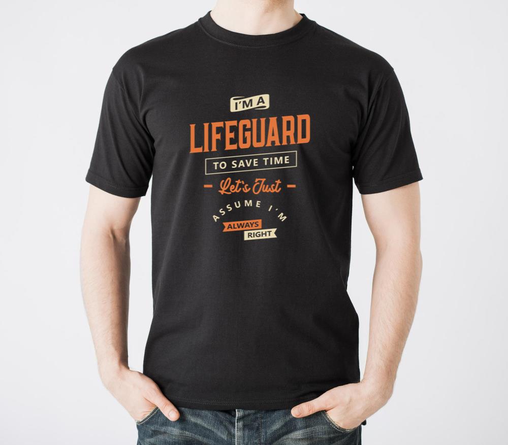 Lifeguard Funny Job Title Profession - Unisex Standard T-Shirt