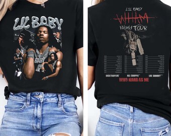 Lil Baby Wham World Tour 2025 Rap T Shirt