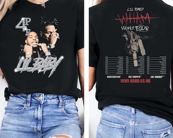 Lil Baby Wham World Tour 2025 Rap Tees T Shirt