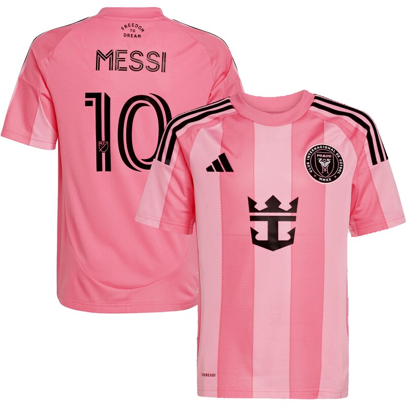 Lionel Messi Inter Miami CF Youth 2025 Euforia Replica Player Jersey - Light Pink