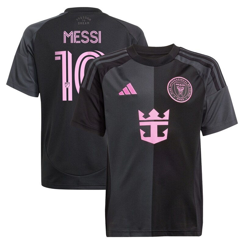 Lionel Messi Inter Miami CF Youth 2025 The Fortitude Kit Replica Player Jersey - Black
