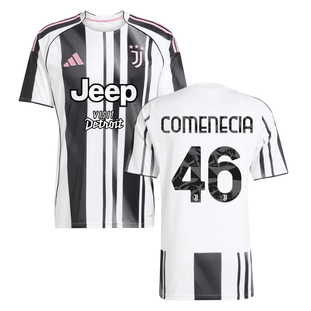 Livano Comenencia 46 Juventus 2025-26 Home Men Jersey - White