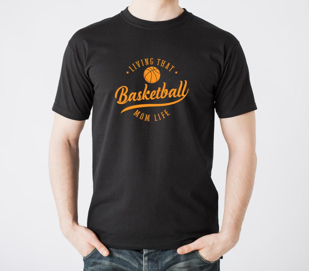 Living that Basketball Mom Life America USA - Unisex Standard T-Shirt