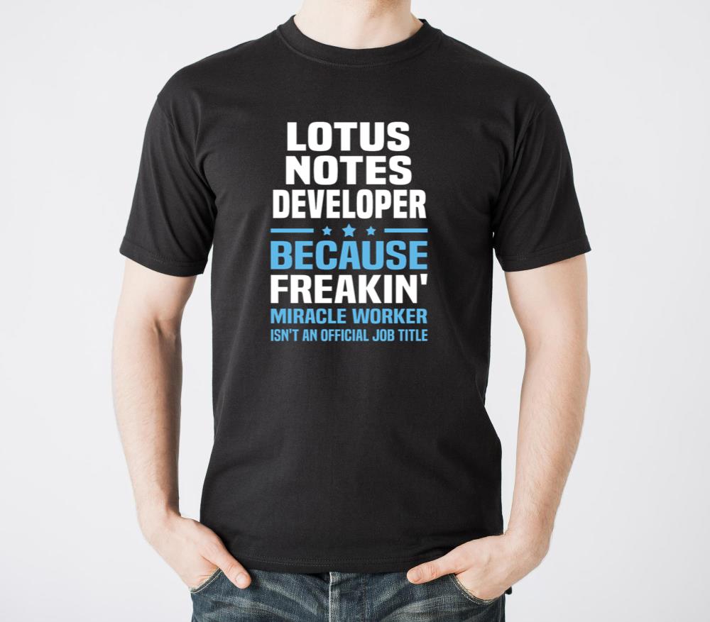 Lotus Notes Developer - Unisex Standard T-Shirt