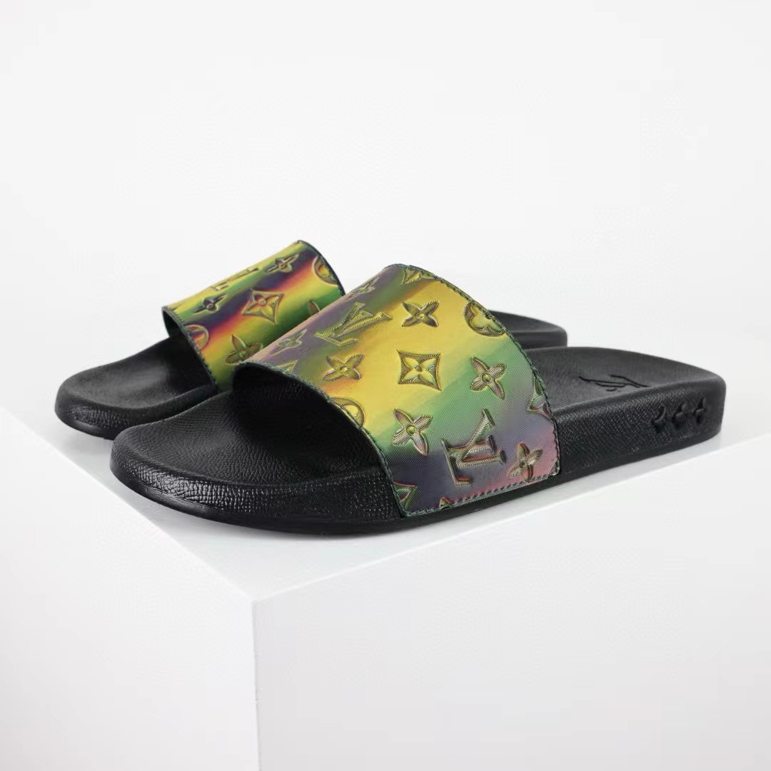 Louis Vuitton LV Monogram Mule Slide In Iridescent Color
