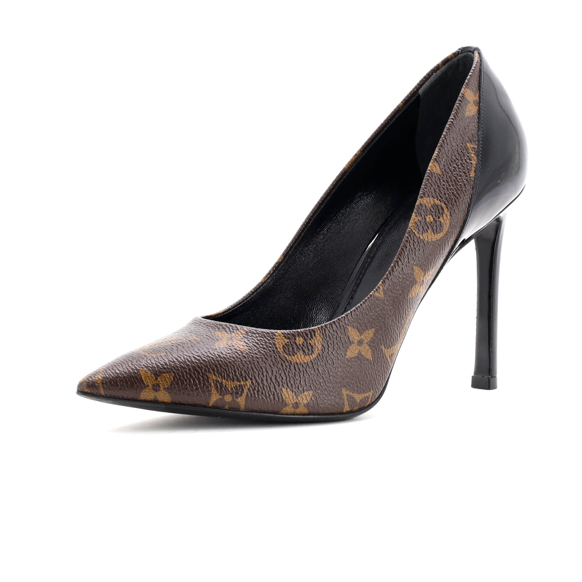 Louis Vuitton, LV Women's Cherie Pumps Monogram Canvas and Patent