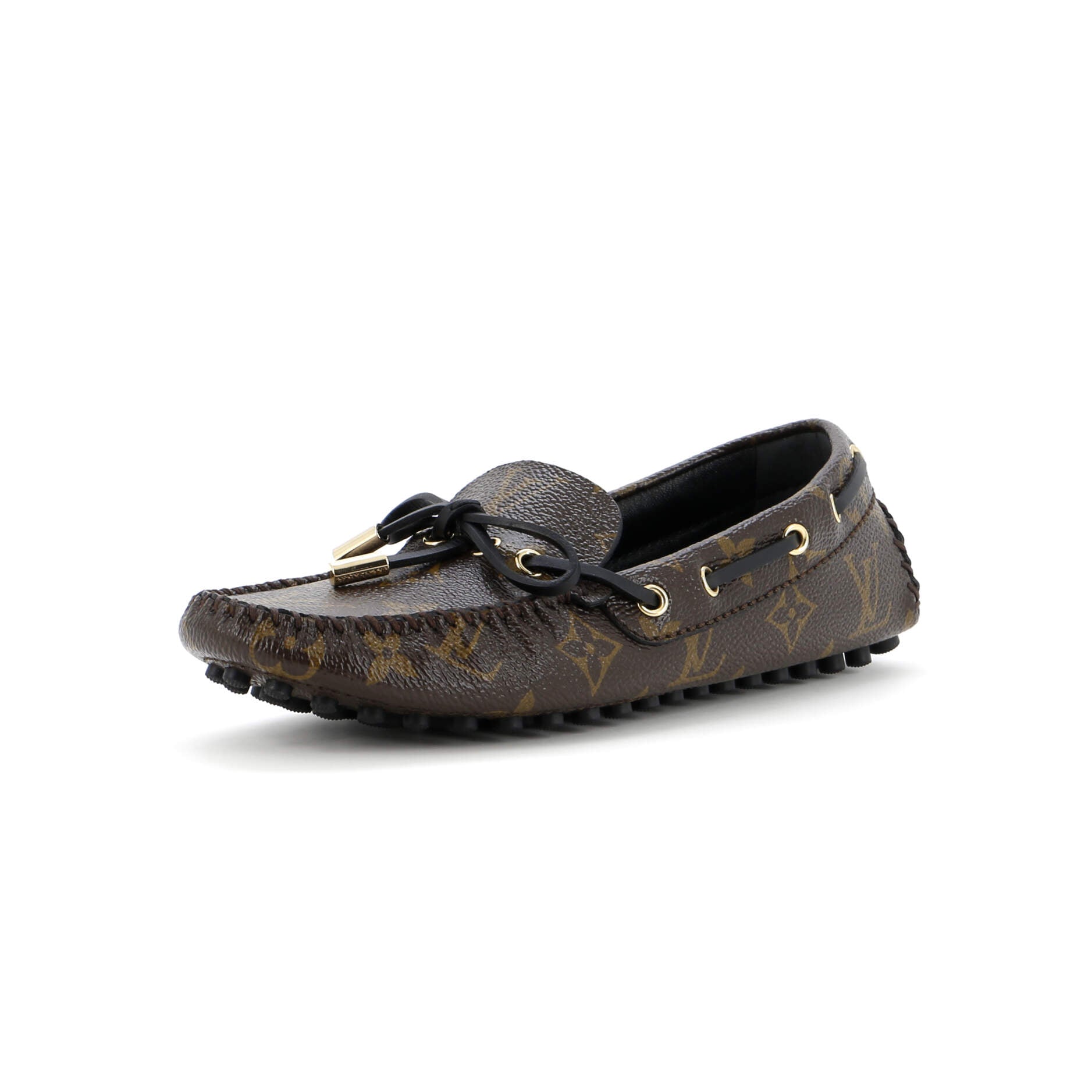 Louis Vuitton, LV Women's Gloria Flat Loafers Monogram Canvas