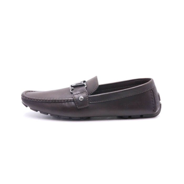 Louis Vuitton Men's Driving Shoes Loafers LV Logo AA29773