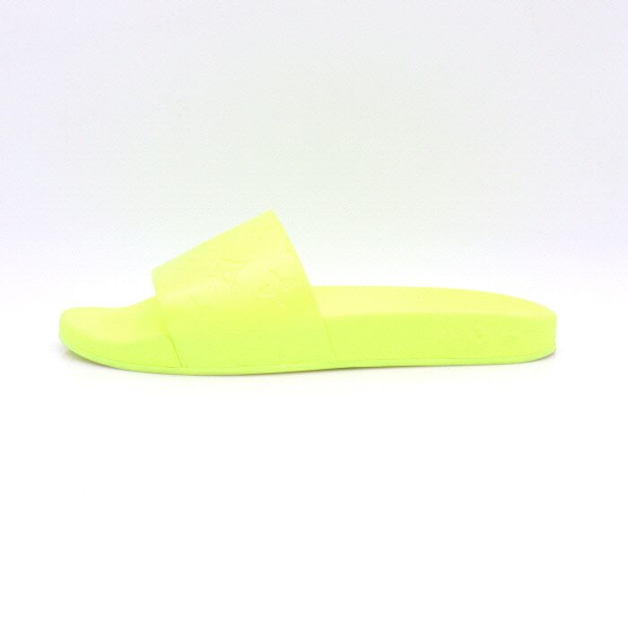 Louis Vuitton Neon Monogram Water Print Mule Unisex Slippers aa26322