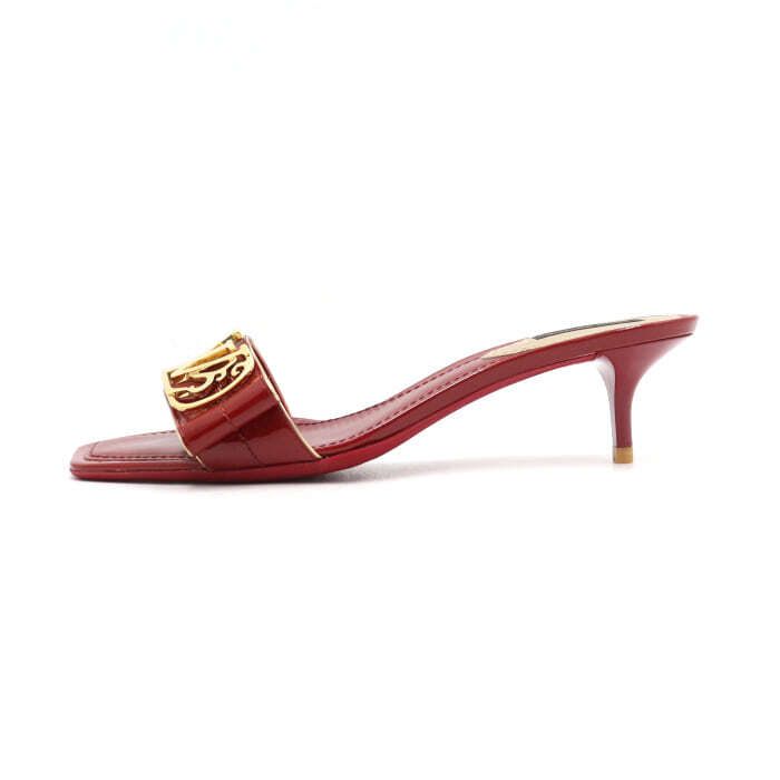 Louis Vuitton Red Ombre LV Logo Women's Sandals Shoes aa45578