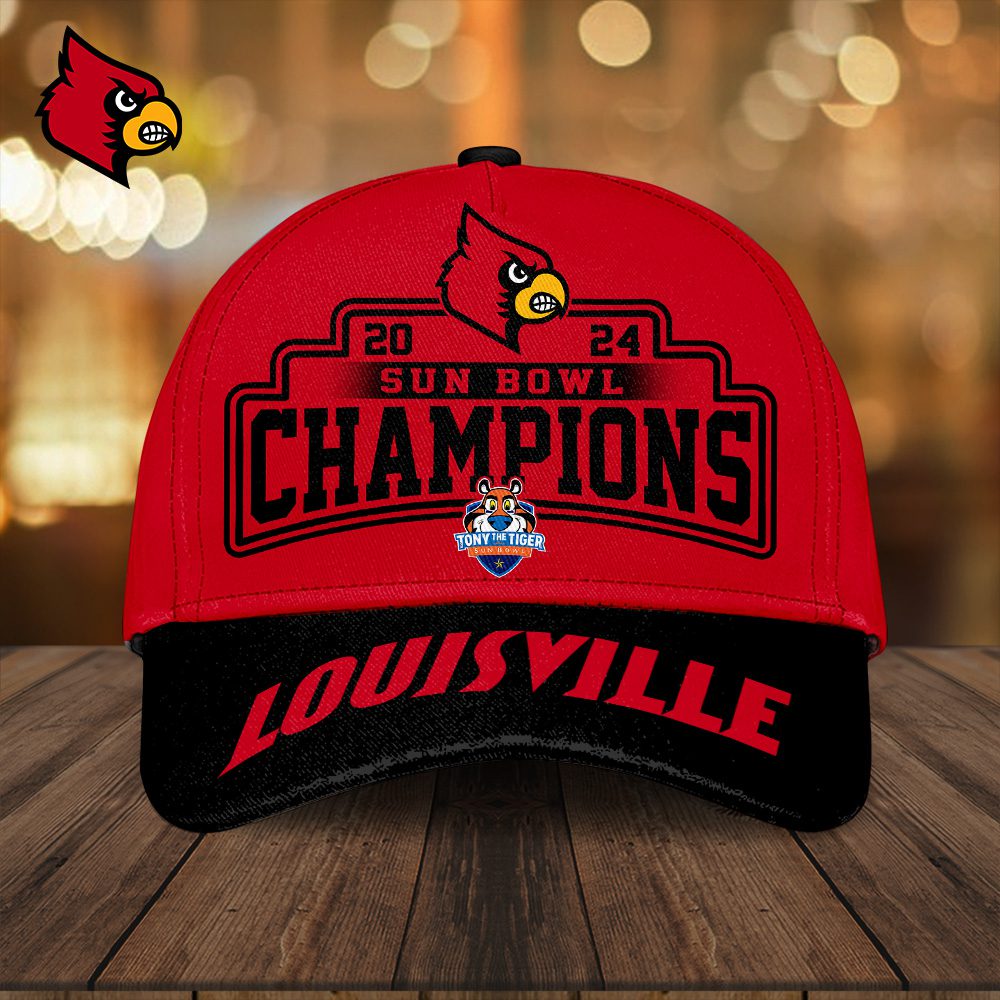 Louisville Cardinals Football Classic Cap Gnn1014