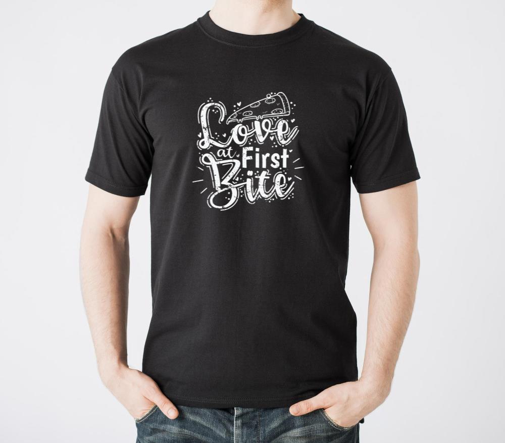 Love at First Bite Pizza Italian - Unisex Standard T-Shirt