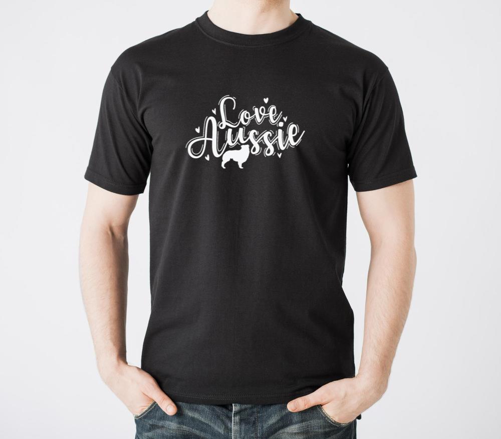Love Aussie Australian Shepherd Dog - Unisex Standard T-Shirt