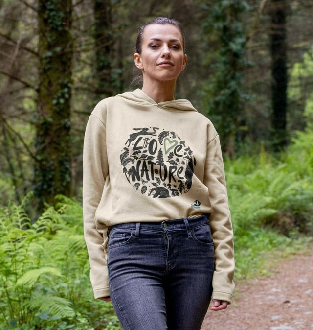 Love Nature Relaxed Fit Hoodie 2