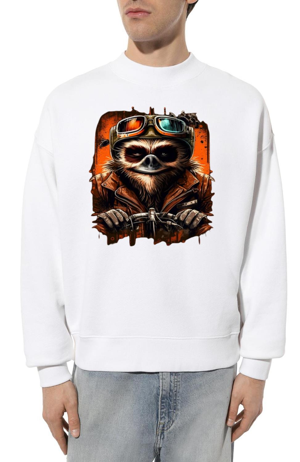Loving Sloth_1 - Unisex Sweatshirt