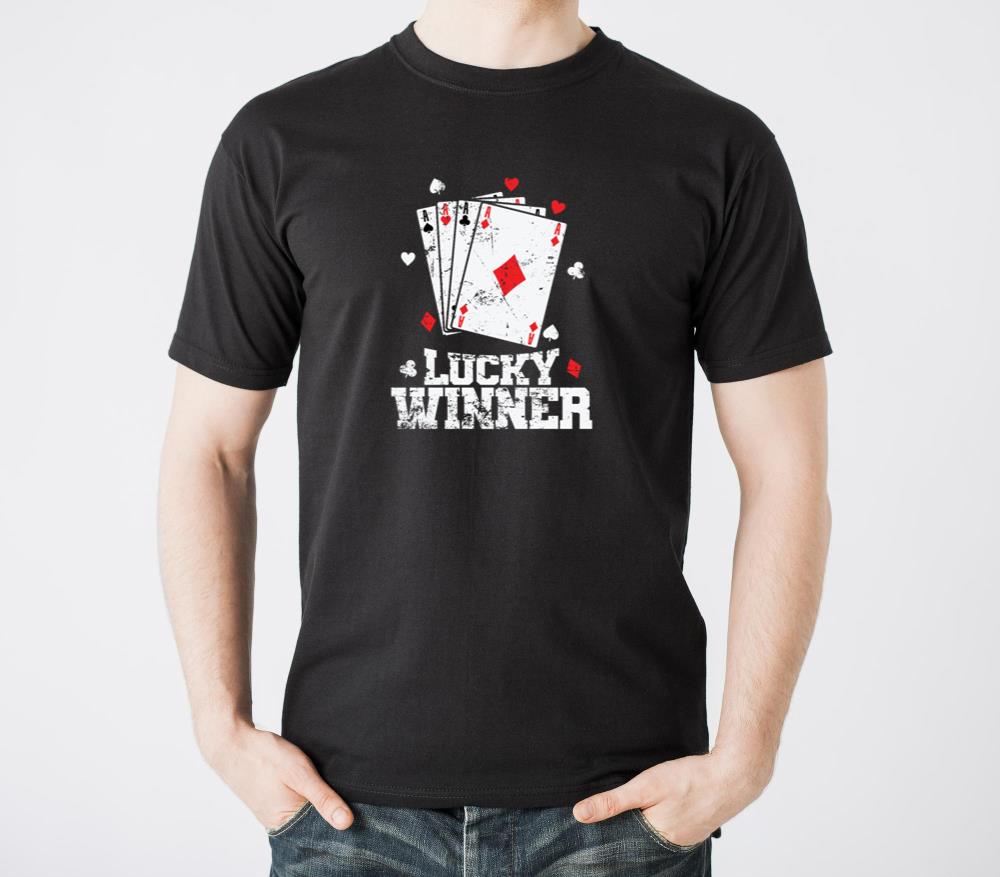 Lucky Winner Ace Skat Poker Card Game - Unisex Standard T-Shirt
