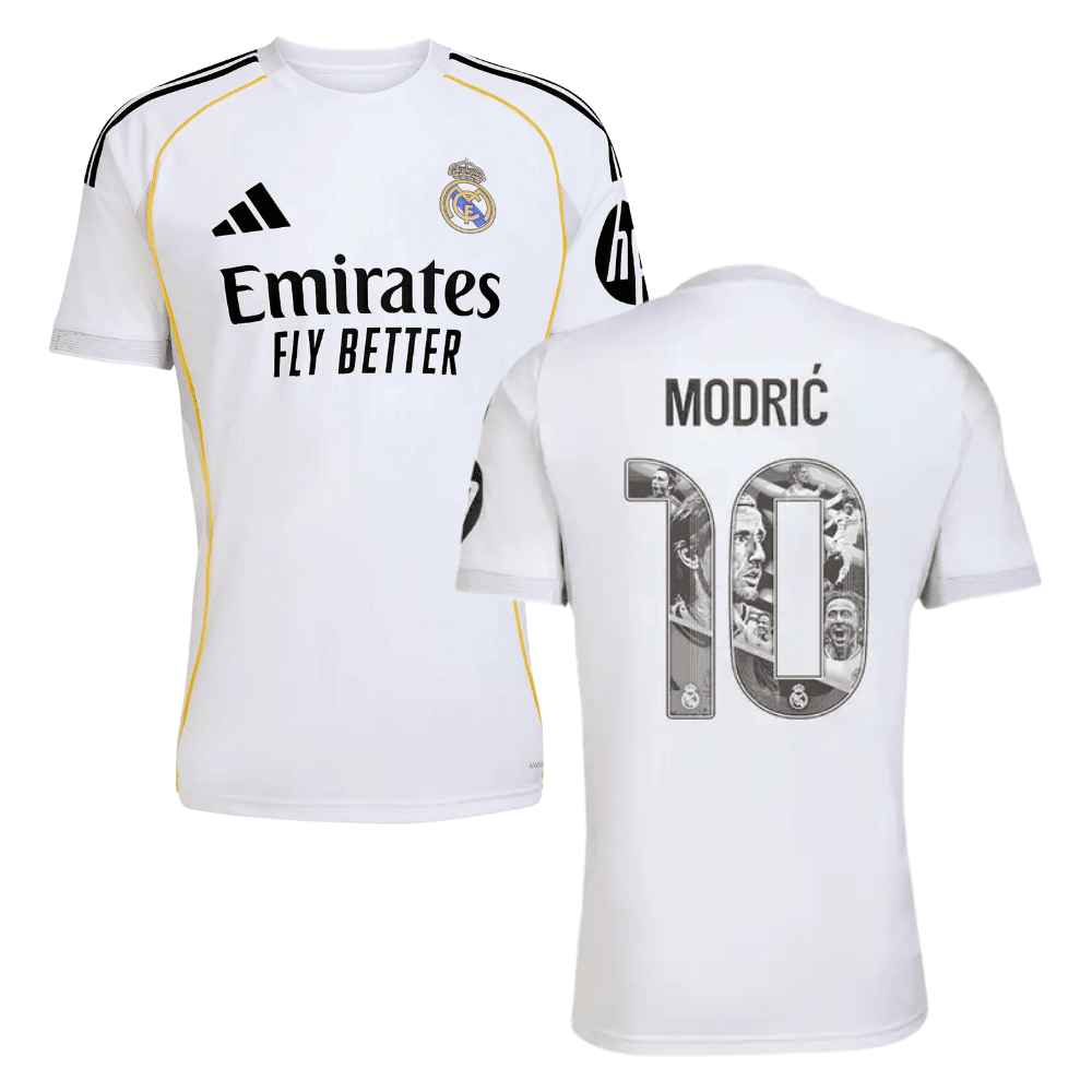 Luka Modrc 10 Special Edition Real Madrid 2025/26 Home Men Jersey - White