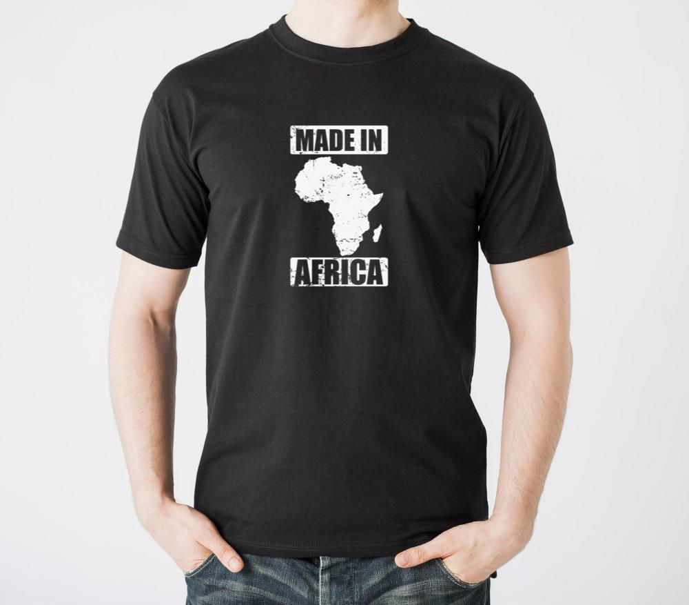 Made in Africa Continent Africa Map - Unisex Standard T-Shirt