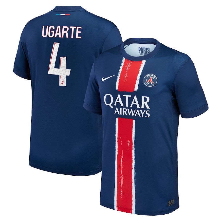 Manuel Ugarte 4 Paris Saint-Germain 2024-25 Home Jersey - Navy