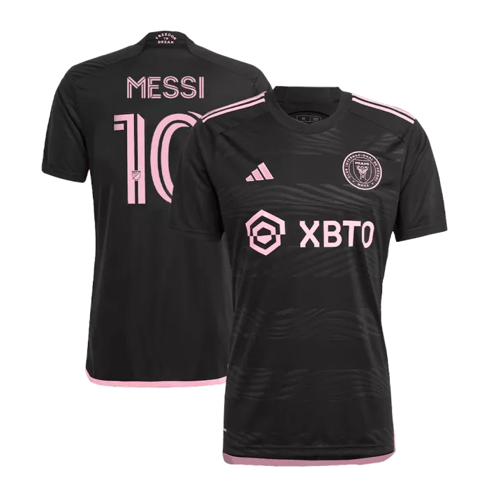 Men Replica Messi #10 Inter Miami CF Away Soccer Jersey Shirt 2023