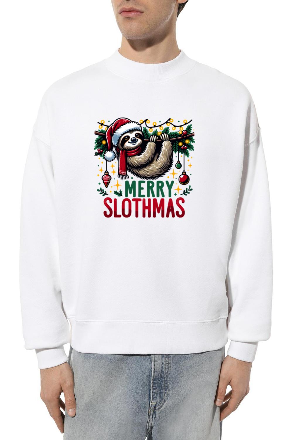 Merry Slothmas Christmas Apparel & Accessories - Unisex Sweatshirt