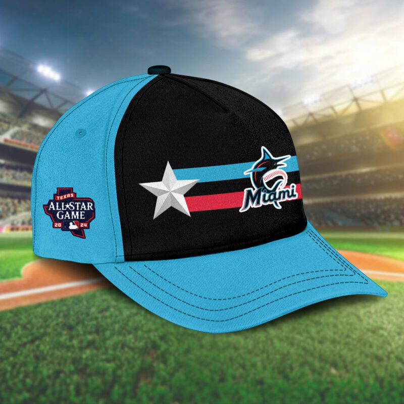Miami Marlins Mlb All Star 2024 Personalized Classic Cap