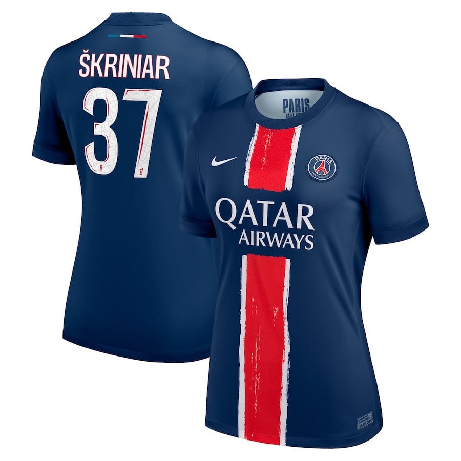 Milan kriniar 37 Paris Saint-Germain 2024/25 Home Women Jersey - Navy