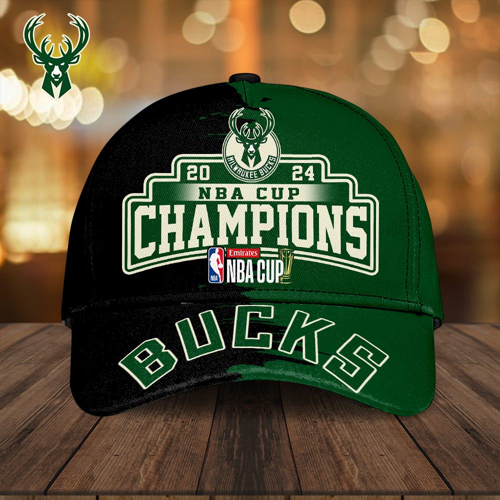 Milwaukee Bucks Basketball Champs Classic Cap Cgn5169