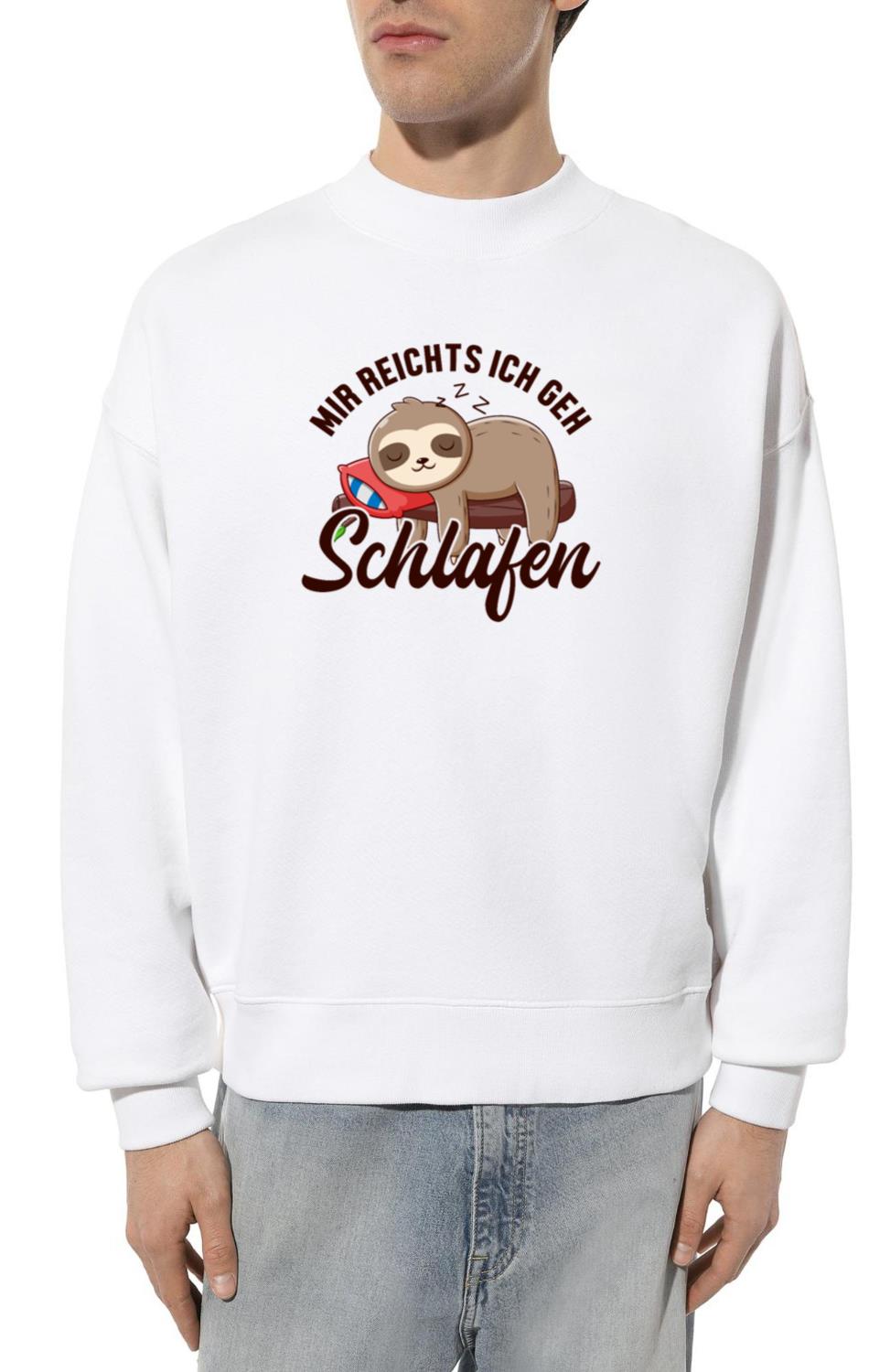Mir reichts ich geh Schlafen Brown-Throated - Unisex Sweatshirt